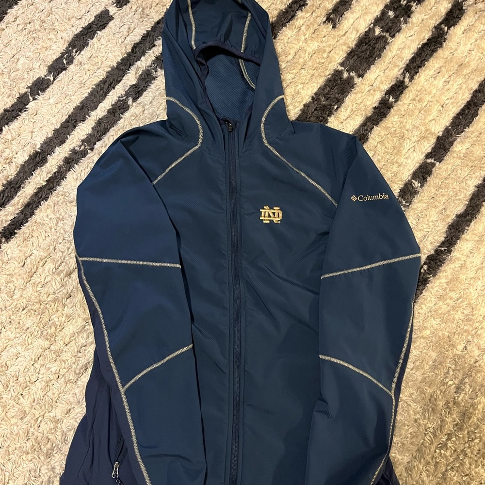 Womens Notre Dame Columbus Jacket Size L